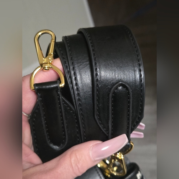 Black & Navy Patterned Bag - Picture 8 of 10